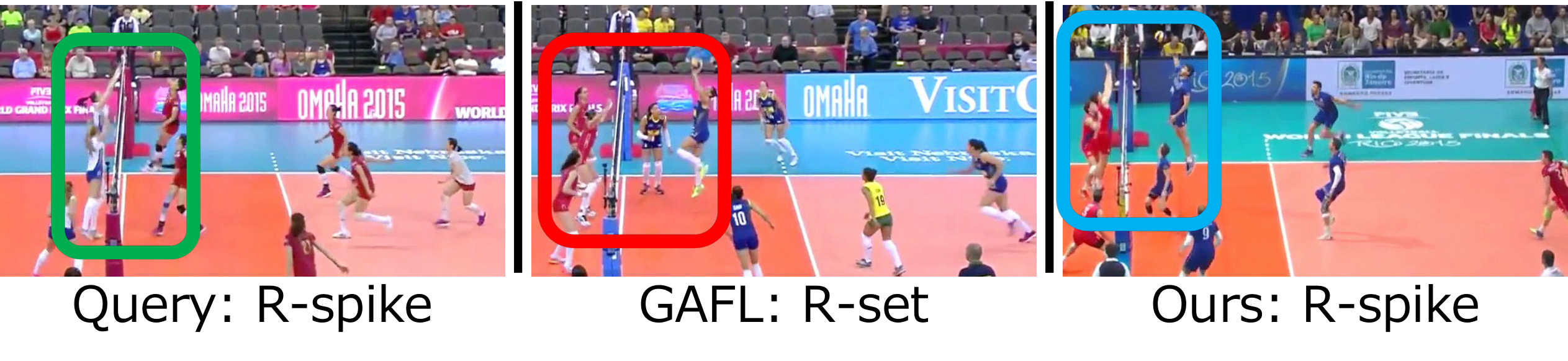 Qualitative results on VBD (b)